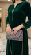 Black Bridal Clutch P24323