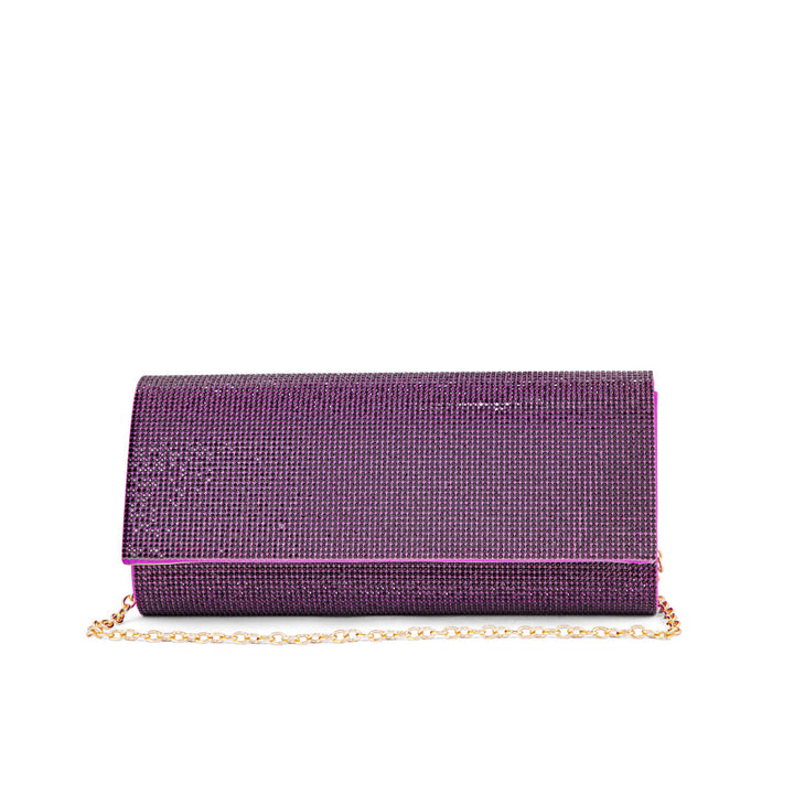 Purple Fancy Clutch P24328