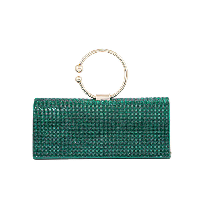 Green Fancy Clutch P24329
