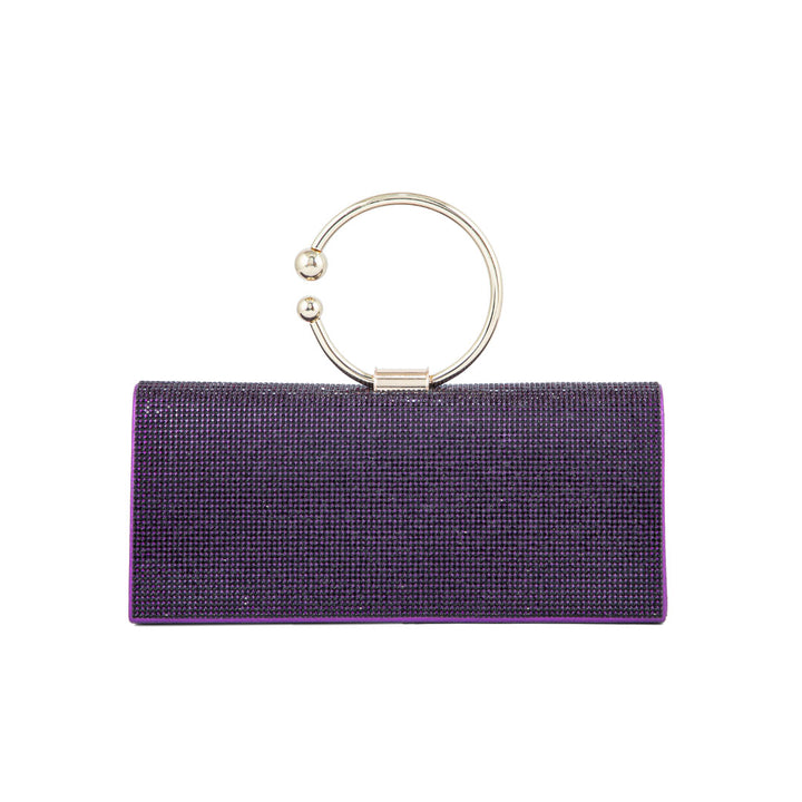Purple Fancy Clutch P24329