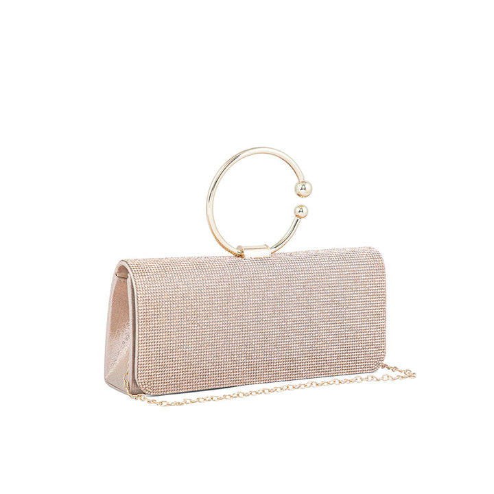 Champagne Fancy Clutch P24329