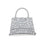 Silver Fancy Shoulder Bag For Women P24330