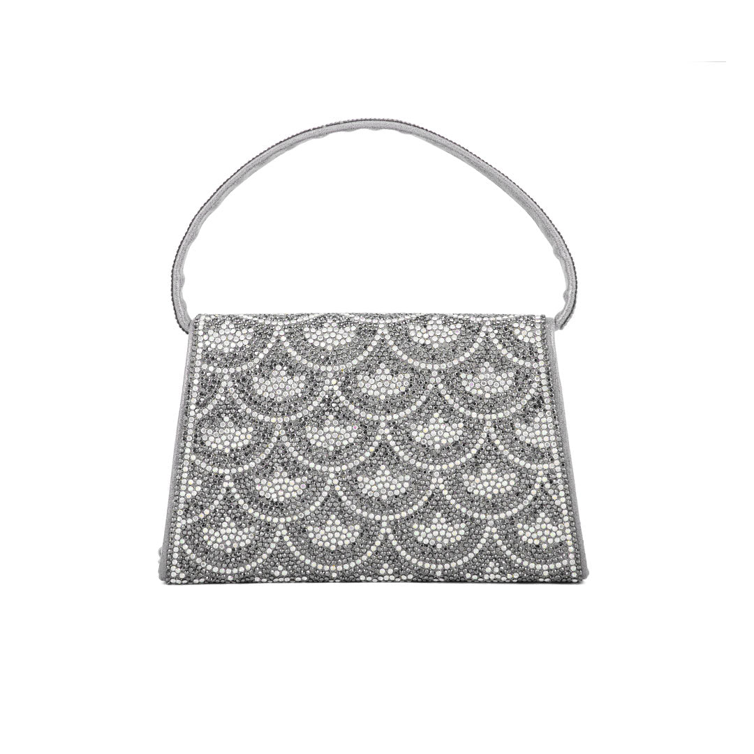 Grey Fancy Shoulder Bag P24331