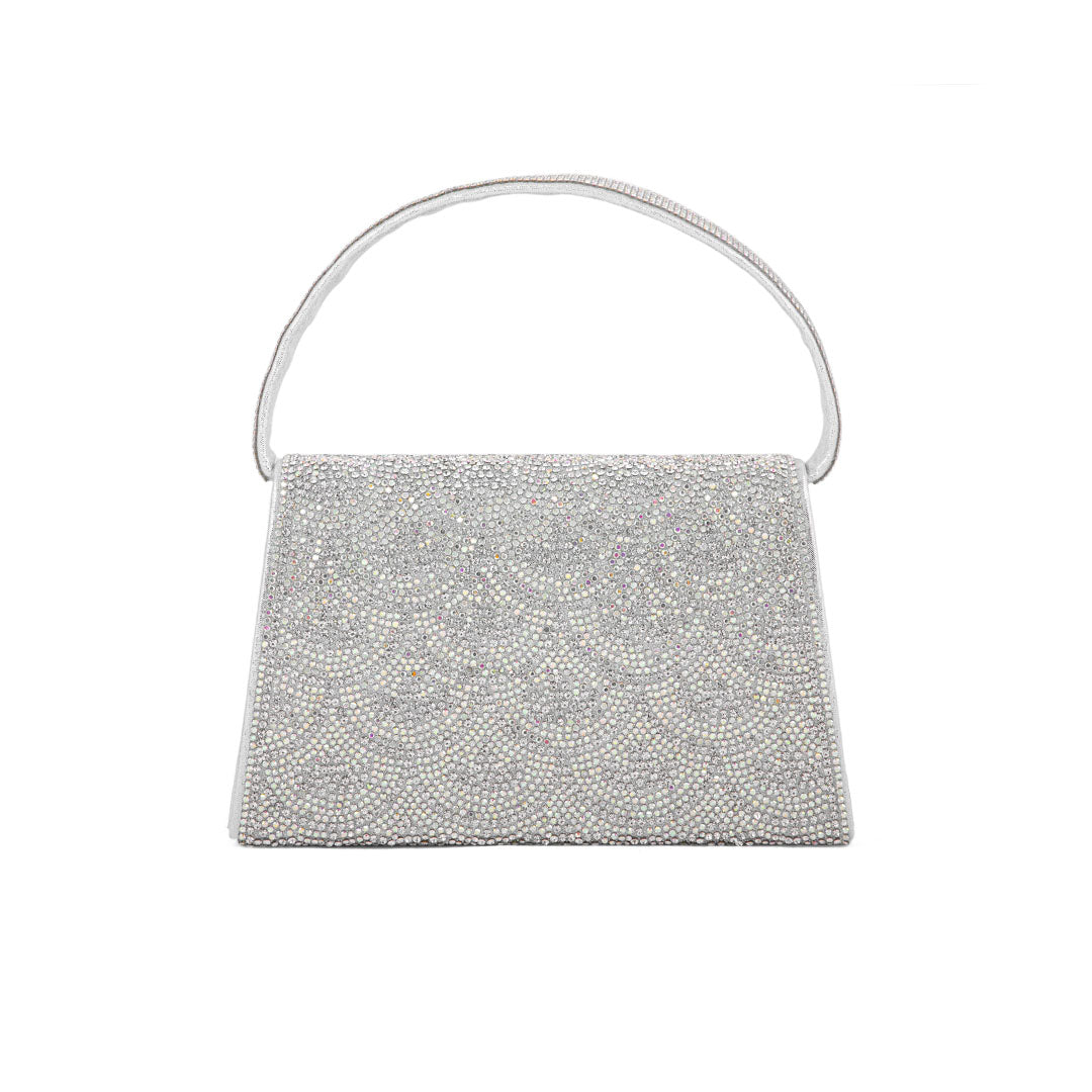 AB Silver Fancy Shoulder Bag P24331