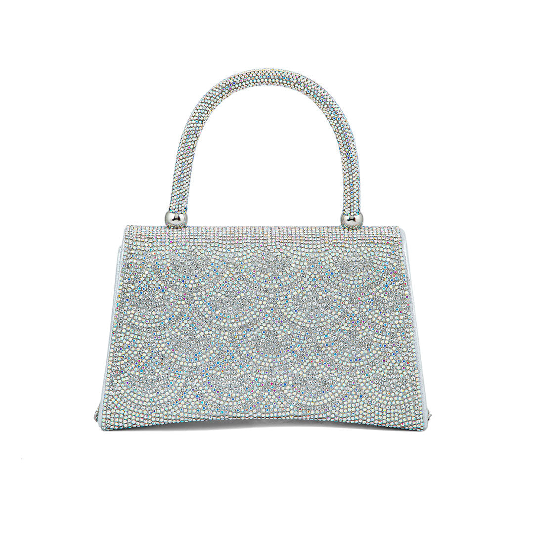 AB Silver Fancy Shoulder Bag P24335