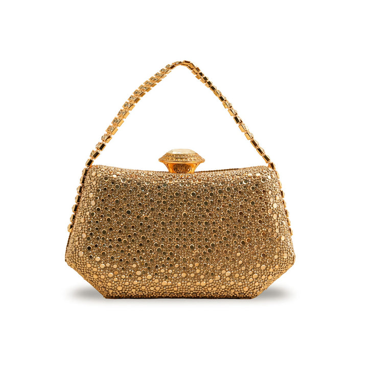 Golden Bridal Clutch P24338