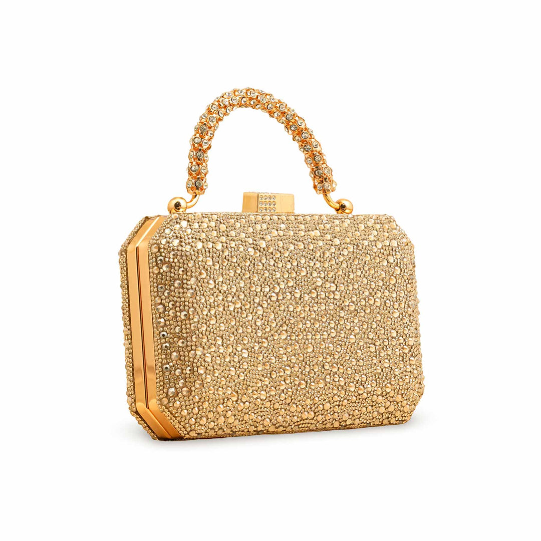 Golden Bridal Clutch P24341