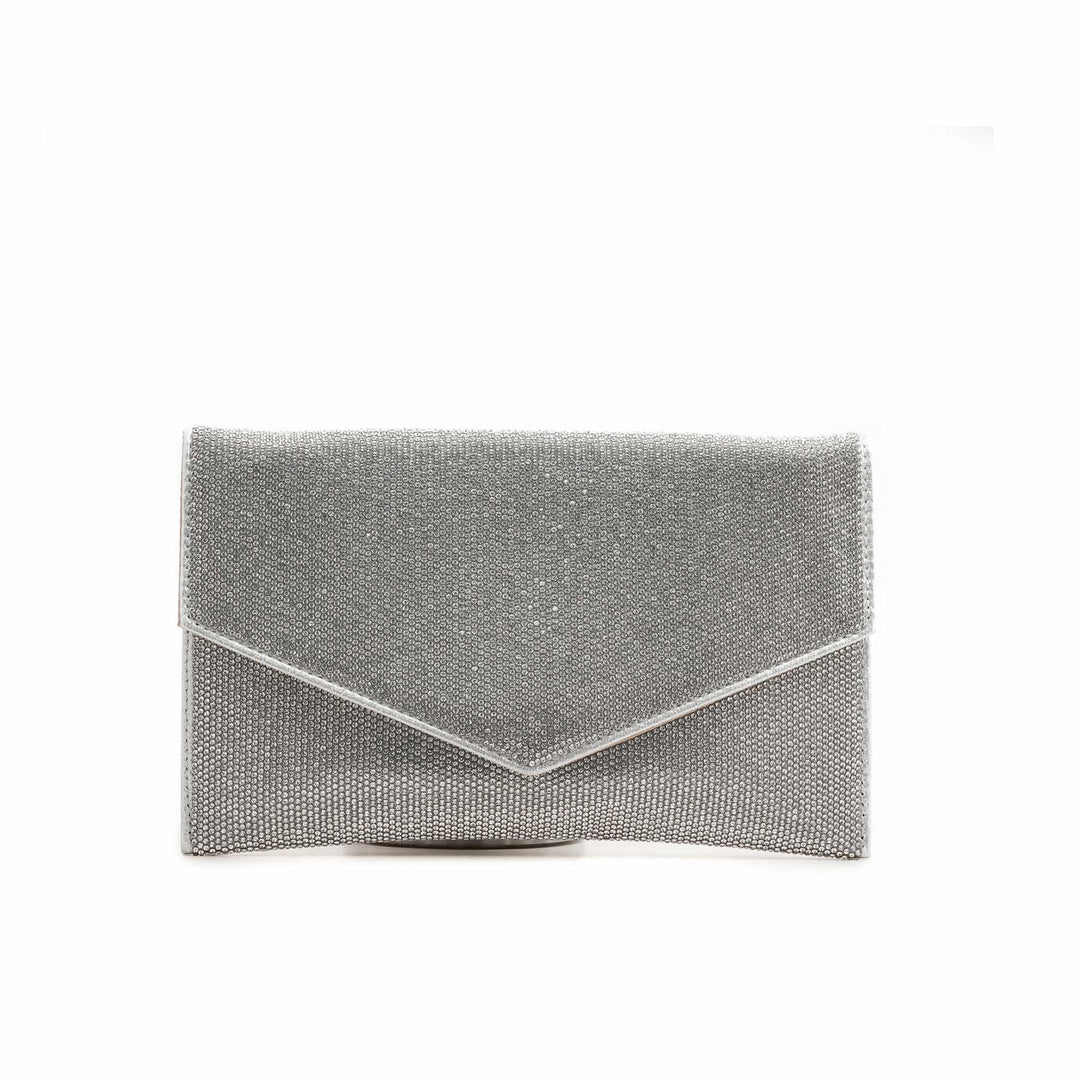 Silver Bridal Clutch P24348