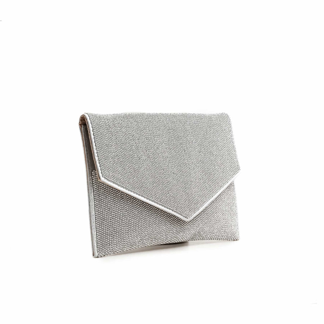 Silver Bridal Clutch P24348