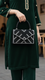 Blkwht Bridal Clutch P24366