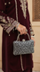 Black Fancy Clutch For Ladies P24386
