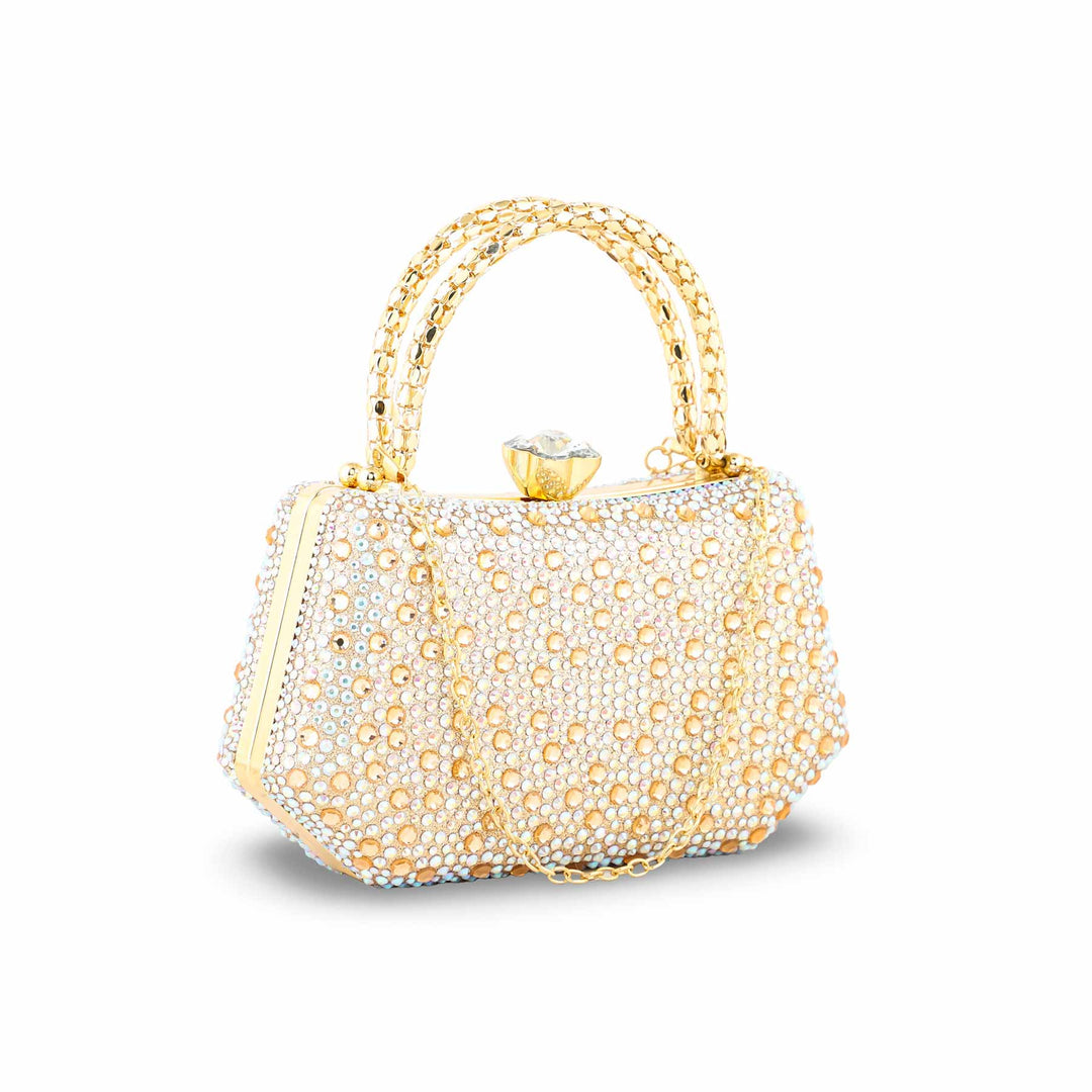 ChamPagne Women Fancy Clutch P24387