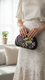 Black Women Fancy Clutch P24388