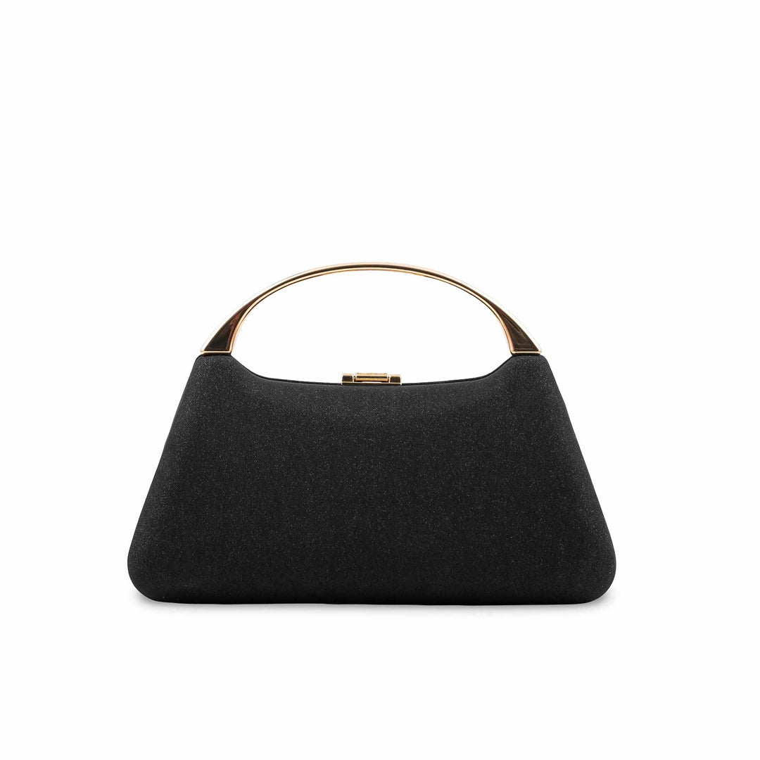 Black Fancy Clutch For Women P24404