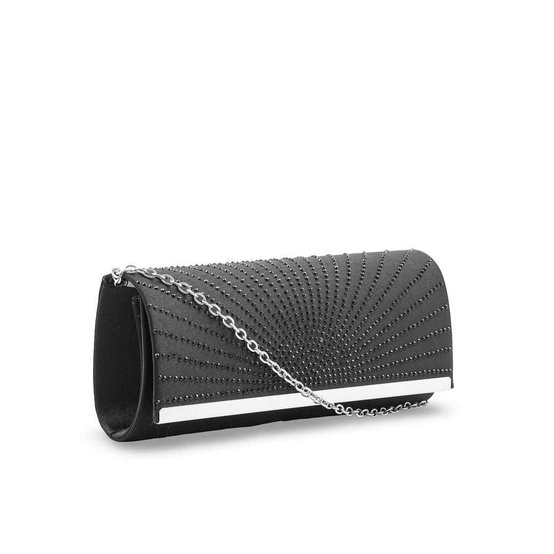 Black Formal Clutch For Women P24408