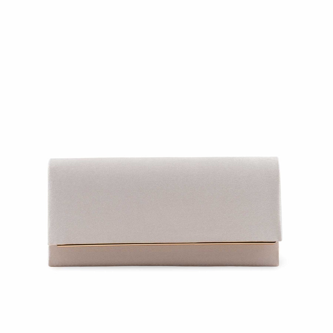 Beige Formal Clutch For Women P24410