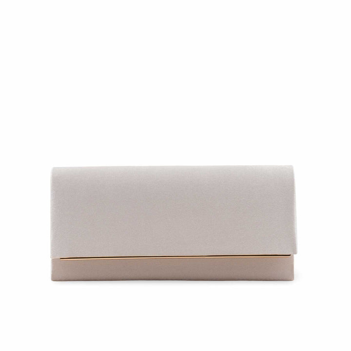 Beige Formal Clutch For Women P24410