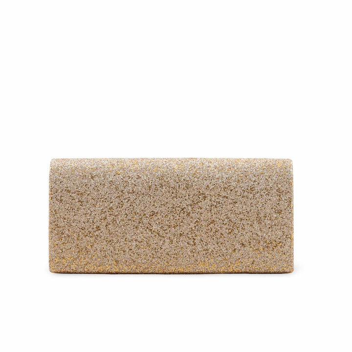 Golden Fancy Clutch For Ladies P24415