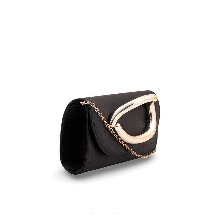 Black Fancy Clutch For Women P24426