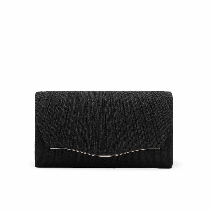 Black Fancy Clutch For Women P24427