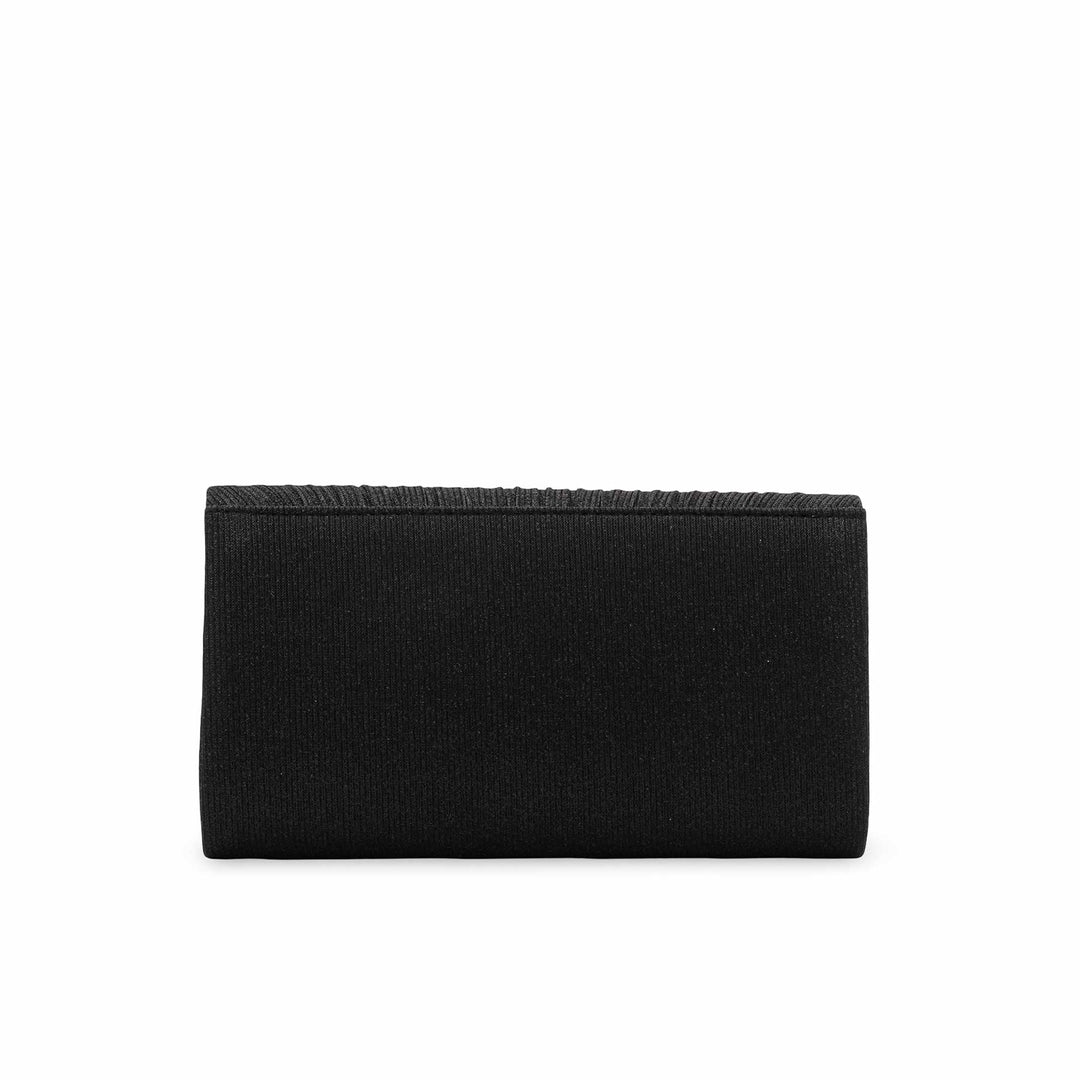 Black Fancy Clutch For Women P24427
