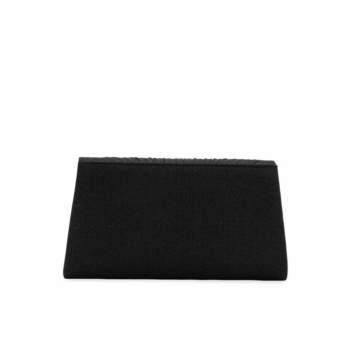 Black Fancy Clutch For Women P24430