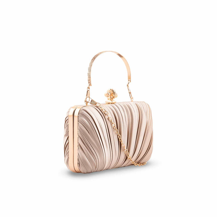 Beige Formal Clutch P24438