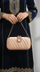 Golden Formal Clutch For Ladies P24440