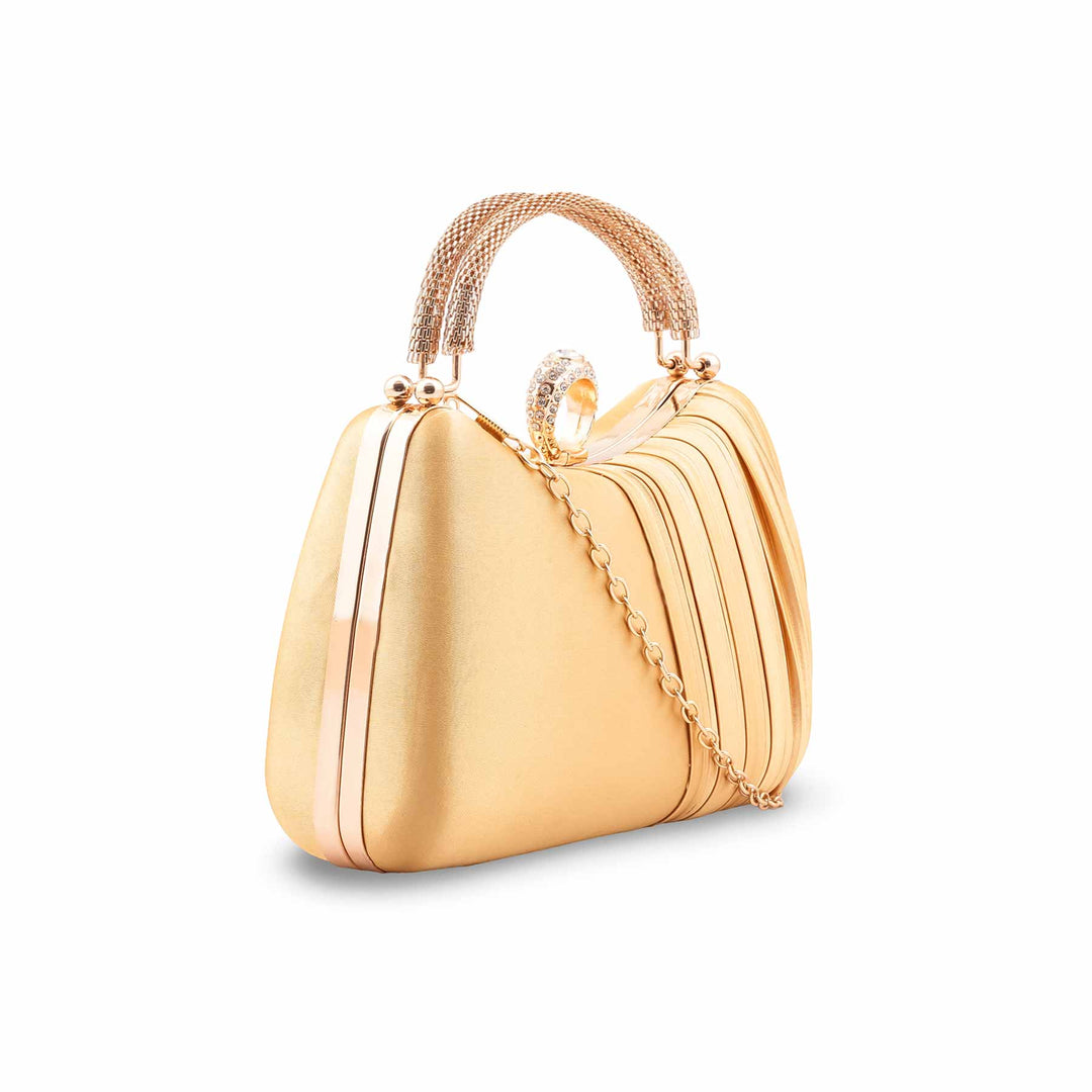 Golden Formal Clutch P24441