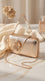 Golden Fancy Clutch For Ladies P24446