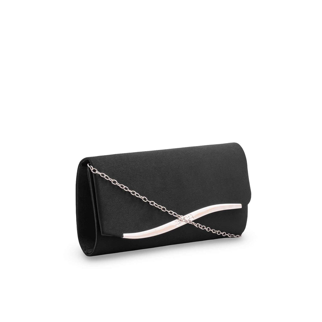 Black Formal Clutch For Women P24453