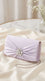 Silver Formal Clutch For Women P24455