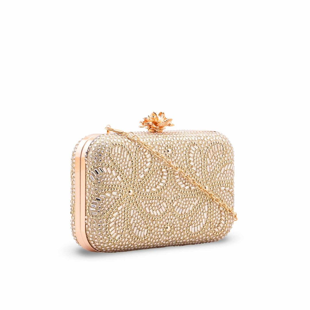 Golden Bridal Clutch P24551