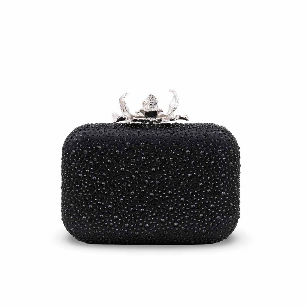 Black Bridal Clutch P24552