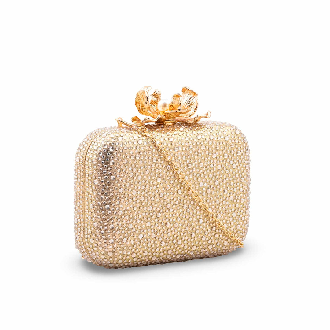 Golden Bridal Clutch P24552