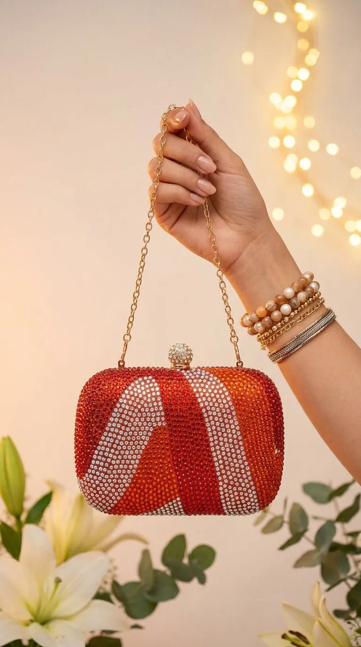 Red Bridal Clutch P24555