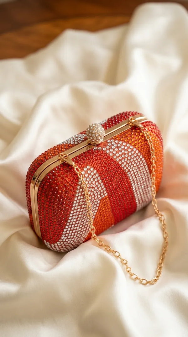 Red Bridal Clutch P24555