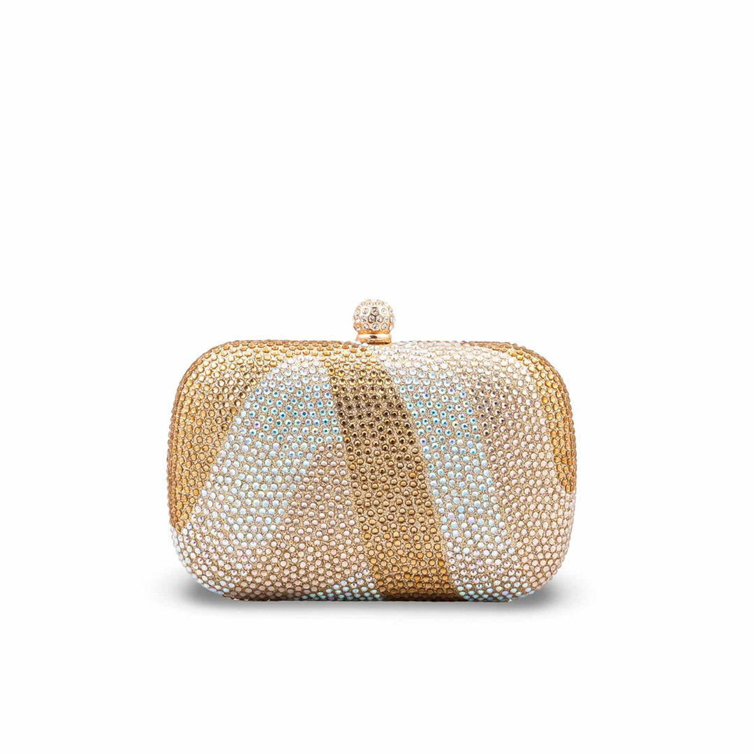 Golden Bridal Clutch P24555