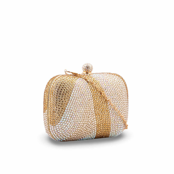 Golden Bridal Clutch P24555
