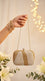 Golden Bridal Clutch P24555