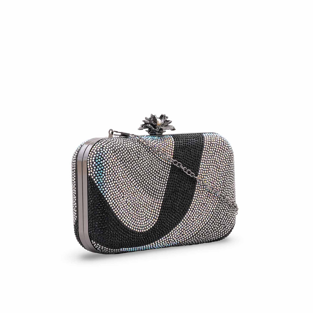 Black Bridal Clutch P24556