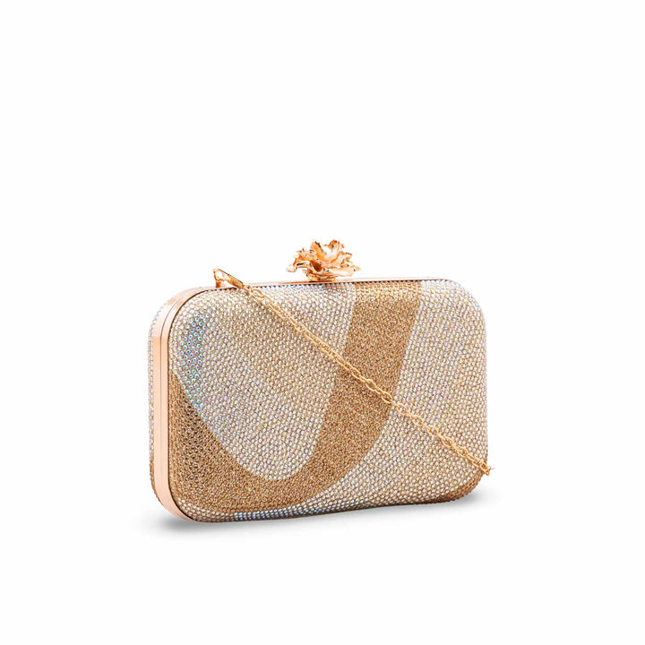 Golden Bridal Clutch P24556