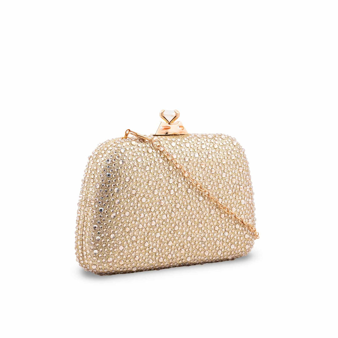 Golden Bridal Clutch P24557