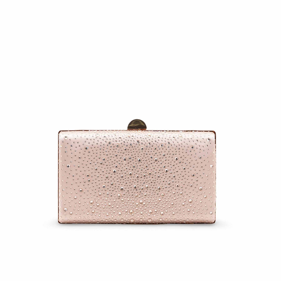 Golden Fancy Clutch For Ladies P24559