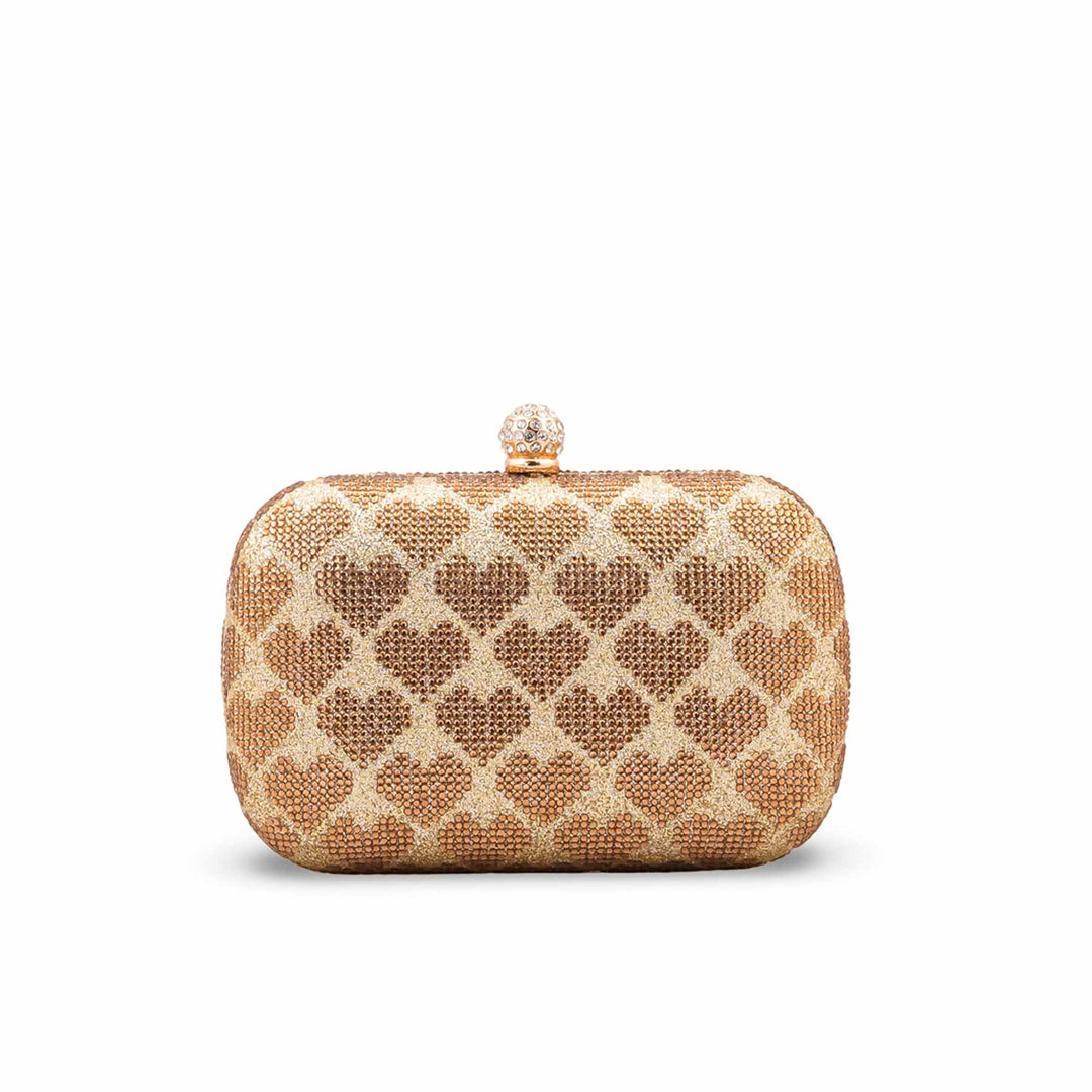 Golden Bridal Clutch P24561