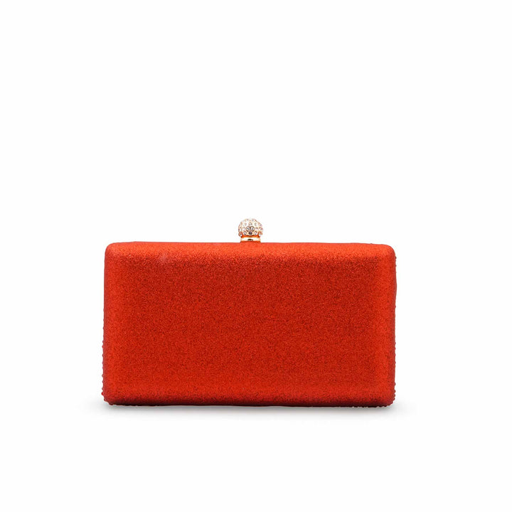 Red Fancy Clutch For Ladies P24562