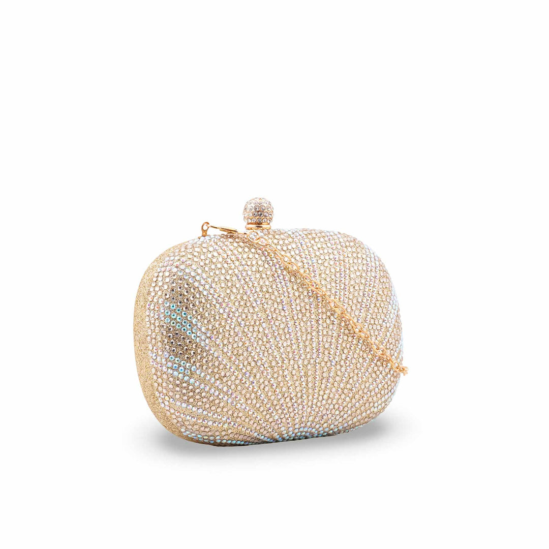 Golden Bridal Clutch P24563