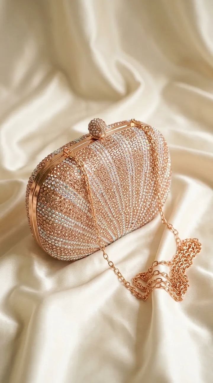 Champagne Bridal Clutch P24563