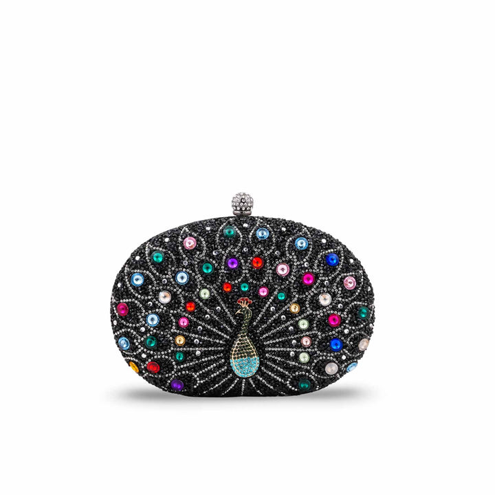Black Bridal Clutch P24564