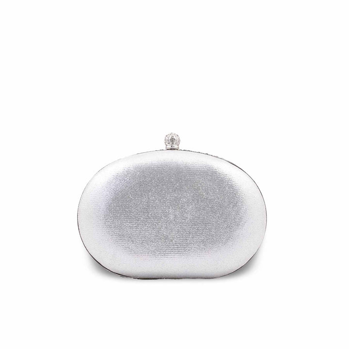 Silver Bridal Clutch P24564